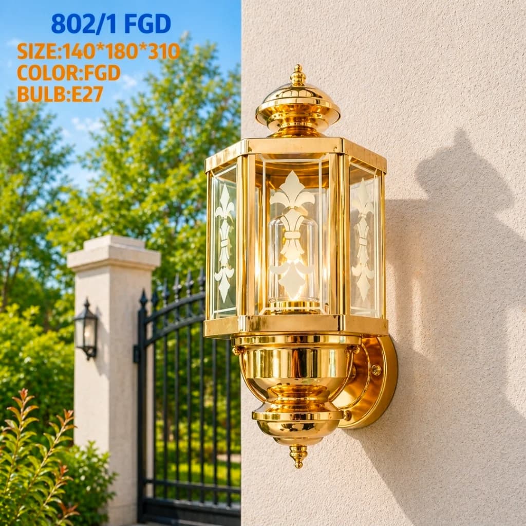 Lampu dinding outdor 802/1