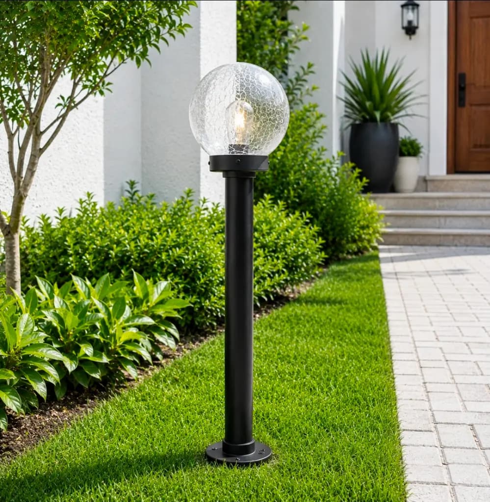 Lampu Taman Outdoor Modern ST-8086-200-BK