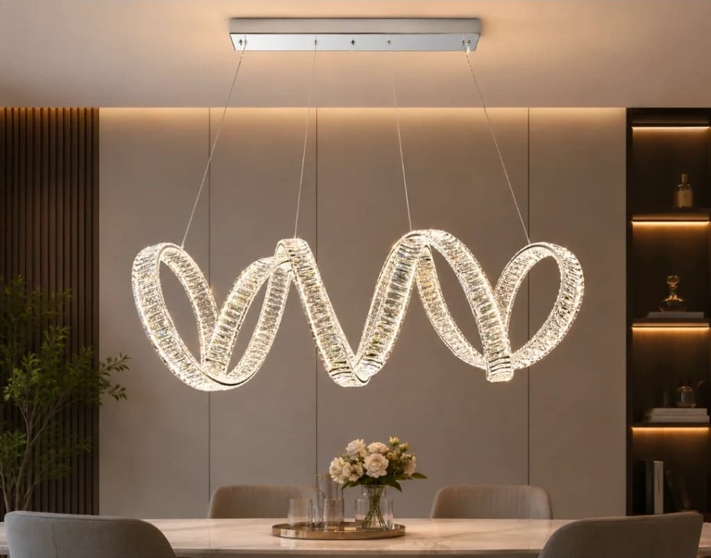 Lampu gantung kristal led 26300/1600CM
