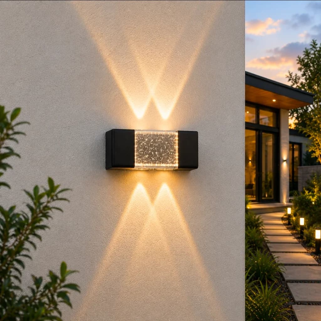 Lampu Dinding Outdoor Modern LED B288/4 BK