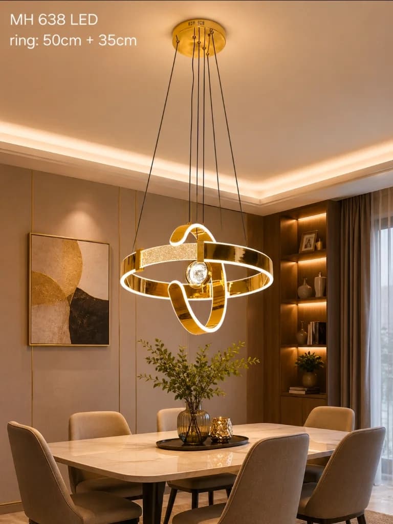 Lampu gantung led minimalis 638