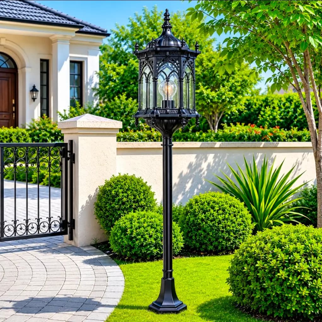 Lampu Pilar Outdoor 6000 B/M